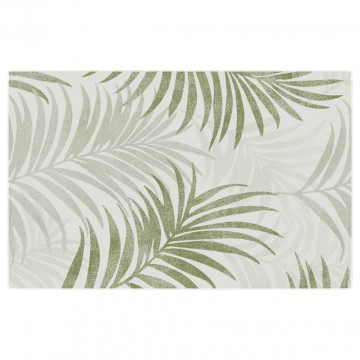Covor cu fire scurte, multicolor, 190x300 cm, anti-alunecare - Img 2