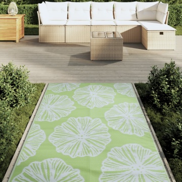Covor de exterior, verde, 120x180 cm, PP - Img 3