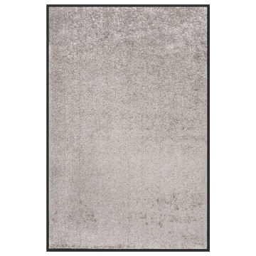 Covoraș de ușă, gri, 80x120 cm - Img 1