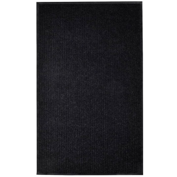 Covoraș de ușă, negru, 117x220 cm, PVC - Img 1