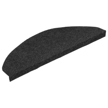 Covorașe scară autoadezive 30 buc Negru 65x22,5x3,5 cm - Img 2