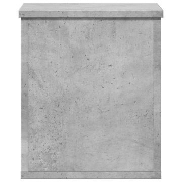 Cutie de depozitare, gri beton, 30x35x35 cm, lemn prelucrat - Img 4