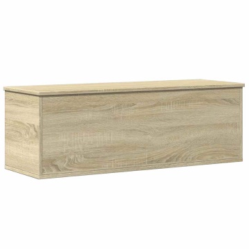 Cutie de depozitare, stejar sonoma, 102x35x35cm, lemn prelucrat - Img 2