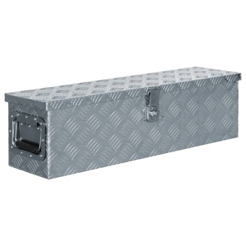Cutie din aluminiu, 80,5 x 22 x 22 cm, argintiu - Img 1