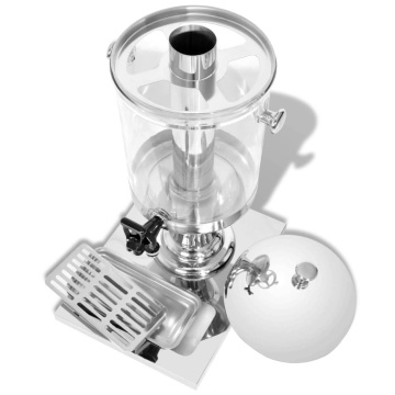 Dozator de suc din oțel inoxidabil, 8L - Img 4