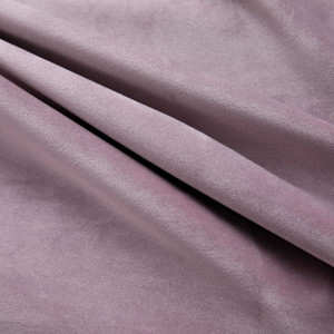 Draperie opacă roz antichizat 290x245 cm catifea inele metalice - Img 3