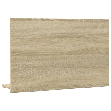 Dulap baie cu oglindă stejar sonoma 60x11x37 cm lemn prelucrat - Img 5