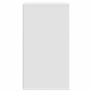 Dulap colț cu sertare alb 40x41x76 cm lemn prelucrat - Img 5