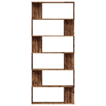 Dulap cu cărți din lemn vechi 80x24x192 cm lemn prelucrat - Img 4