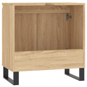 Dulap de baie, stejar sonoma, 58x33x60 cm, lemn prelucrat - Img 6