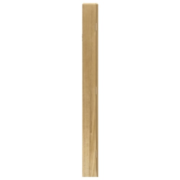 Dulap de bijuterii cu oglindă montat pe perete 37,5x10x106 cm - Img 5