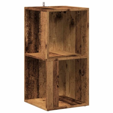 Dulap de colț din lemn vechi 33x33x67 cm din lemn prelucrat - Img 2