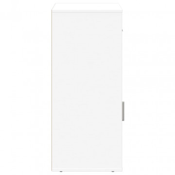 Dulap de depozitare, alb, 56,5x39x90 cm, lemn prelucrat - Img 5