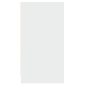Dulap de farmacie, alb, 40x41x77,5 cm, lemn prelucrat - Img 5