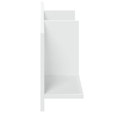 Dulap de perete, alb, 100x16,5x30 cm, lemn prelucrat - Img 8