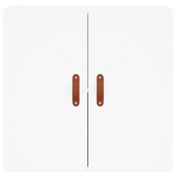 Dulap de perete, alb, 60x31x60 cm, lemn compozit - Img 8