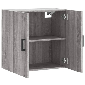 Dulap de perete, gri sonoma, 60x31x60 cm, lemn compozit - Img 5