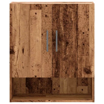 Dulap de perete, lemn vechi, 60x31x70 cm, lemn compozit - Img 4