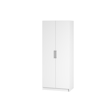 Dulap ECO, 2 usi si rafturi, alb, 80 cm - Img 3