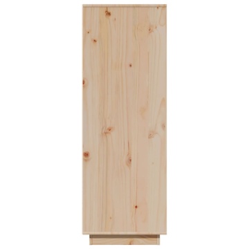 Dulap înalt, 60x40x116,5 cm, lemn masiv de pin - Img 5