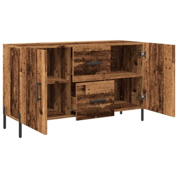 Dulap, lemn vechi, 100x36x60 cm, lemn prelucrat - Img 6