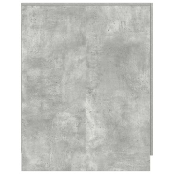 Dulap mașină de spălat, gri beton, 70,5x71,5x91,5 cm - Img 8