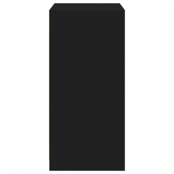 Dulap, negru, 48x41x102 cm, lemn prelucrat - Img 5