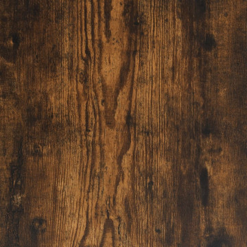 Dulap pentru discuri stejar afumat 84,5x38x48 cm lemn prelucrat - Img 6