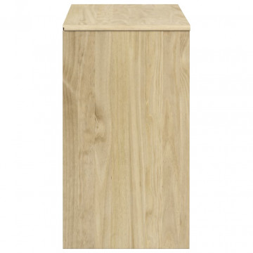 Dulap "SAUDA", stejar, 114x43x75,5 cm, lemn masiv de pin - Img 8