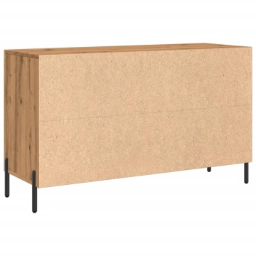 Dulap, stejar artizanal, 100x36x60 cm, lemn prelucrat - Img 5