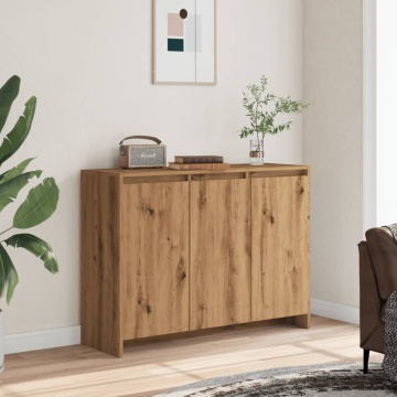 Dulap, stejar artizanal, 102x33x75 cm, lemn prelucrat - Img 3