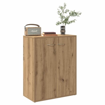 Dulap, stejar artizanal, 60x30x75 cm, lemn prelucrat - Img 1