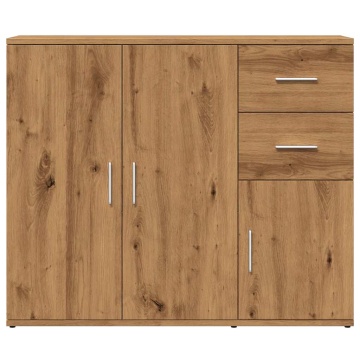 Dulap, stejar artizanal, 91x29,5x75 cm, lemn prelucrat - Img 4