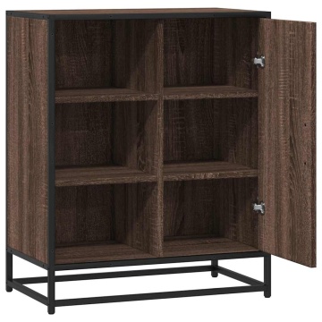 Dulap, stejar maro, 62x35x76 cm, lemn prelucrat - Img 6