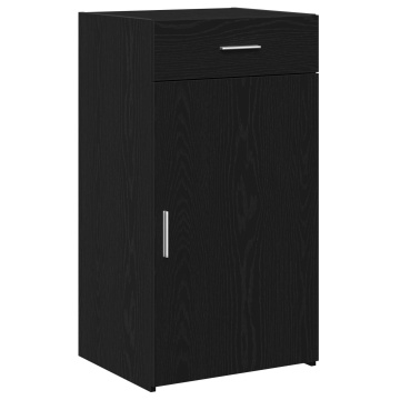 Dulap, stejar negru, 30x42,5x93 cm, lemn prelucrat - Img 2