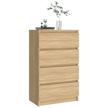 Dulap, stejar sonoma, 60x35x98,5 cm, lemn prelucrat - Img 4