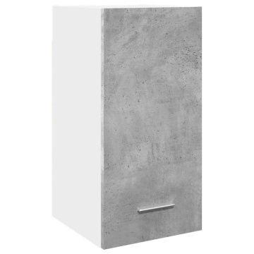 Dulap suspendat, gri beton, 30x31x60 cm, PAL - Img 2