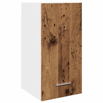Dulap suspendat, lemn vechi, 30x31x60 cm, lemn prelucrat - Img 2