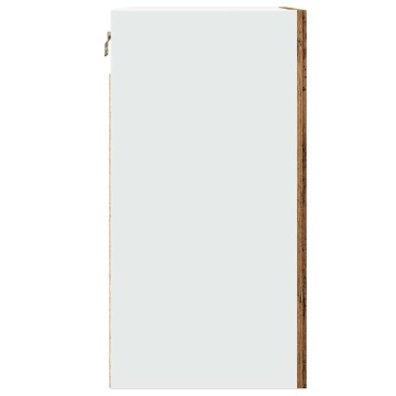 Dulap suspendat, lemn vechi, 40x31x60 cm, lemn prelucrat - Img 5