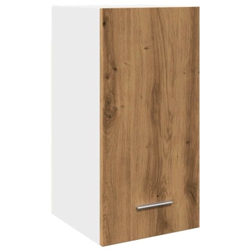 Dulap suspendat, stejar artizanal, 30x31x60 cm, lemn prelucrat - Img 2