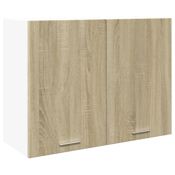 Dulap suspendat, stejar Sonoma, 80 x 31 x 60 cm, PAL - Img 2