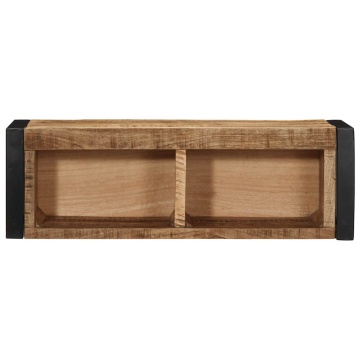 Dulap TV 80x30x25 cm lemn masiv de mango - Img 2