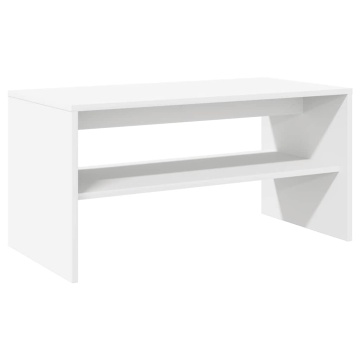 Dulap TV alb 60x40x40 cm lemn prelucrat - Img 6