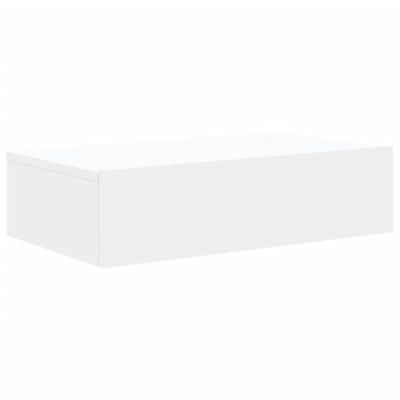 Dulap TV cu lumini LED, alb, 60x35x15,5 cm - Img 3