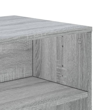 Dulap TV, gri sonoma, 120x40x40 cm, lemn prelucrat - Img 6