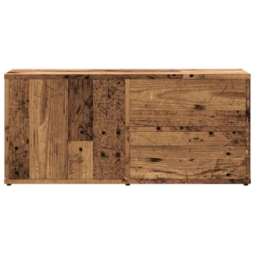 Dulap TV Lemn vechi 80x34x35,5 cm Lemn prelucrat - Img 4