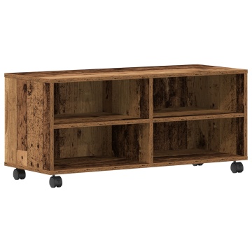 Dulap TV, lemn vechi, 90x35x35 cm, lemn prelucrat - Img 2