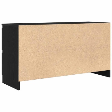 Dulap TV, negru, 100x35x54 cm, lemn prelucrat - Img 7