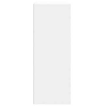 Dulapuri, 2 buc., alb, 60x31x84 cm, lemn prelucrat - Img 5