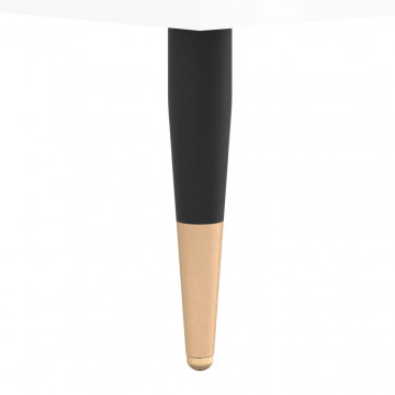 Dulapuri pentru discuri alb lucios 100x38x48 cm, lemn prelucrat - Img 6